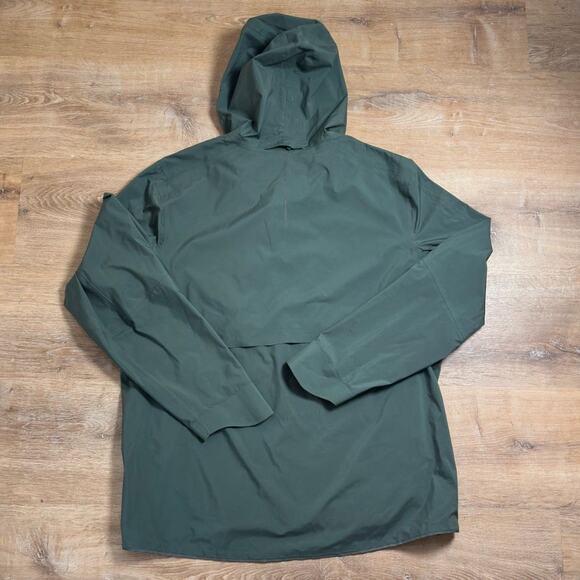 Lululemon Men’s Waterproof Full-Zip Rain Jacket Green XL - Picture 2 of 14